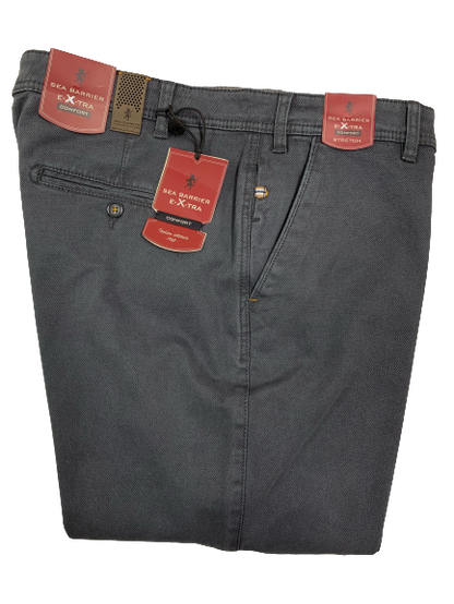 Pantalone Caledonian Conf Sea Barrier Taglie Forti Grigio - Blocco94