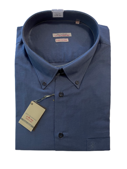 Camicia Valdes Manica Lunga Sea Barrier Taglie Forti - Blocco94