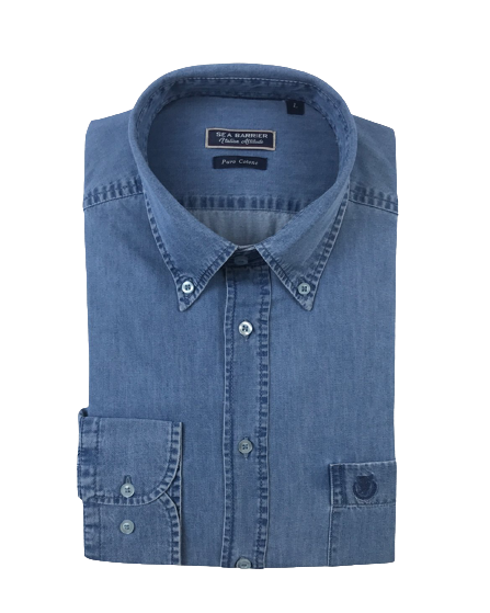 Camicia Jangol Manica Lunga Sea Barrier - Blocco94