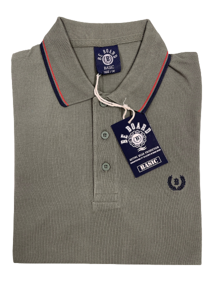 Polo Mezza Manica 9002Big Militare Be Board Taglie Forti - Blocco94