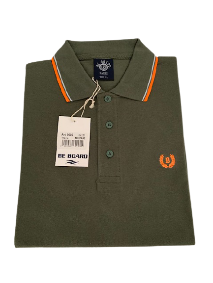 Polo Mezza Manica 9002C Be Board Taglie Forti - Blocco94