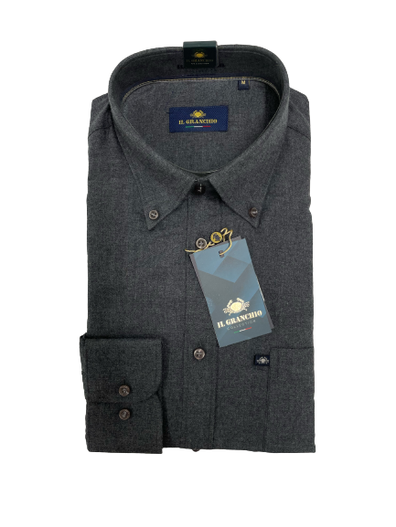 Camicia Nando in Flanella Manica Lunga Il Granchio - Blocco94
