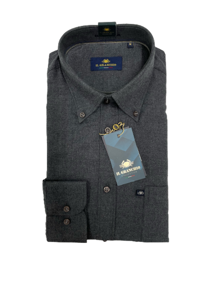 Camicia Nando in Flanella Manica Lunga Il Granchio - Blocco94