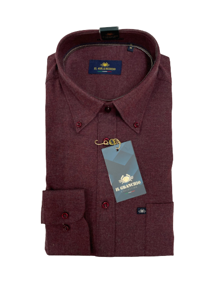 Camicia Nando in Flanella Manica Lunga Il Granchio - Blocco94