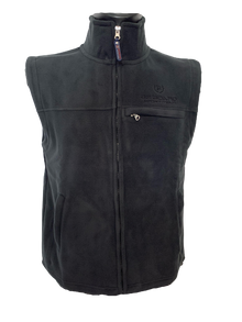 Gilet Pile Zip Lunga 9832 CONF Taglie Forti Be Board Colore Nero - Blocco94