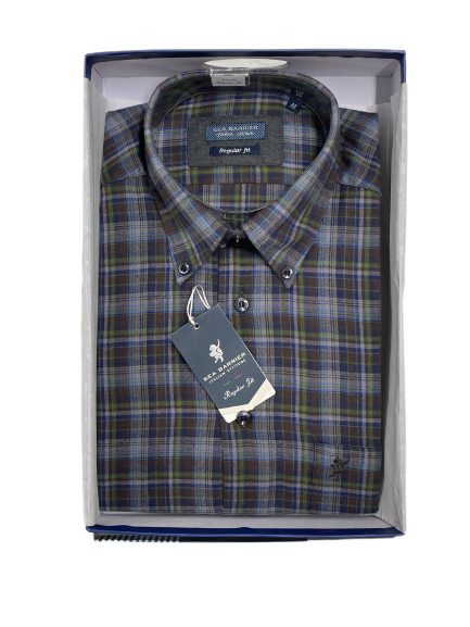 Camicia New Dutton Manica Lunga Sea Barrier - Blocco94