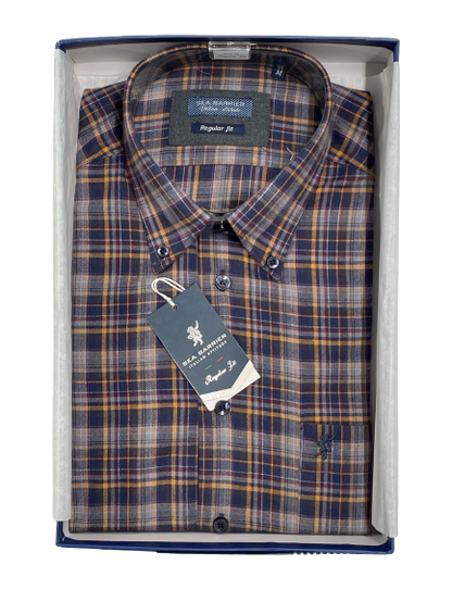 Camicia New Dutton Manica Lunga Sea Barrier - Blocco94