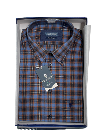 Camicia New Dutton Manica Lunga Sea Barrier - Blocco94