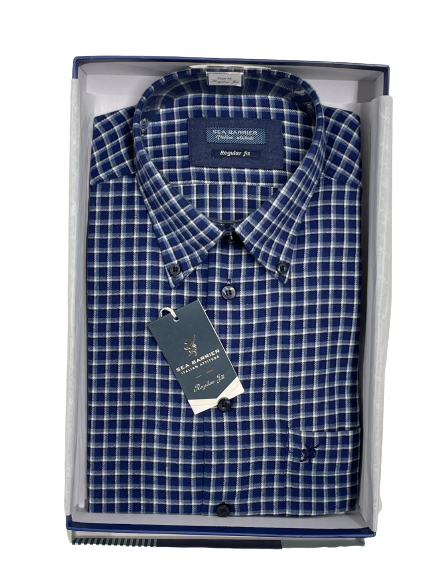 Camicia New Dutton Manica Lunga Sea Barrier - Blocco94