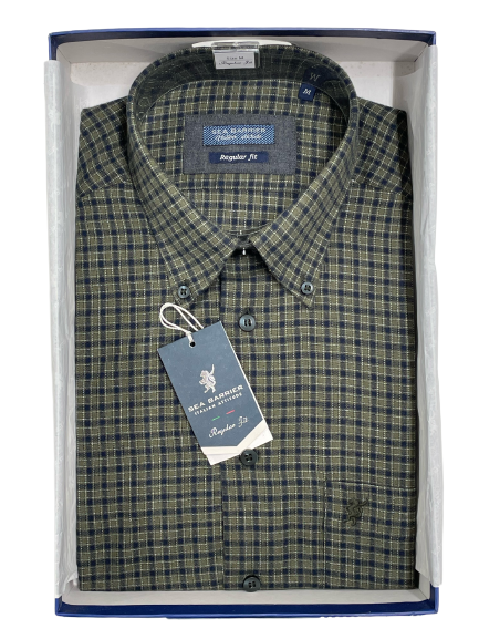 Camicia New Dutton Manica Lunga Sea Barrier - Blocco94