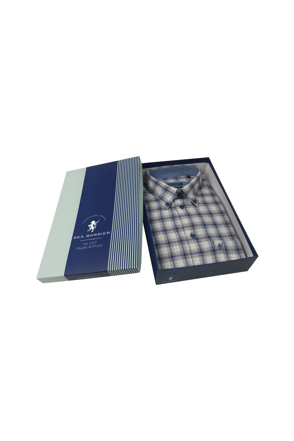 Camicia New Dutton Manica Lunga Sea Barrier - Blocco94