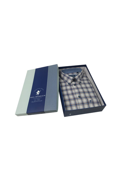 Camicia New Dutton Manica Lunga Sea Barrier - Blocco94