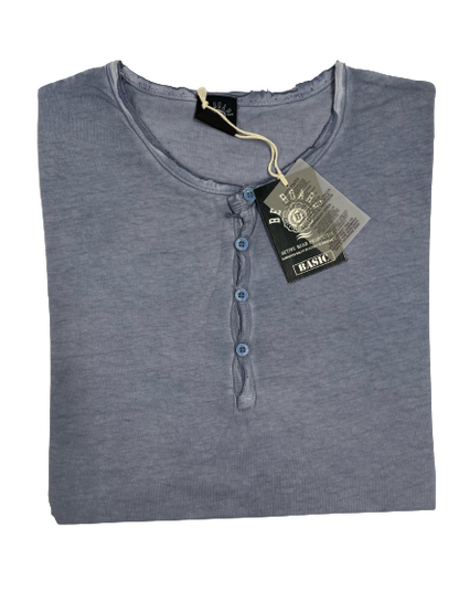 Maglia Serafino Mezza Manica Tinto Capo 933C Be Board Taglie Forti - Blocco94