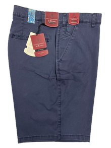 Bermuda in Cotone Elasticizzato Sarmati Conf Sea Barrier Taglie Forti Blu - Blocco94