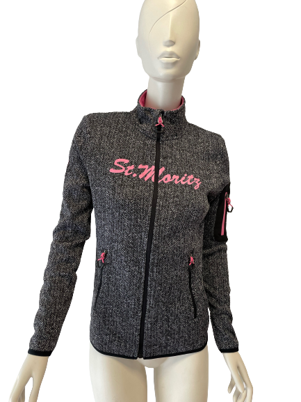 Felpa Tecnica Donna 119804 Scuola Nautica Italiana Nero - Blocco94