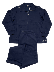 Tuta Donna Campagnolo 8Q79133 Over Size Giacca Blu Pantalone Blu - Blocco94
