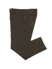 Jeans Creative Fustagno Elasticizzato Verde Taglie Forti Holiday - Blocco94