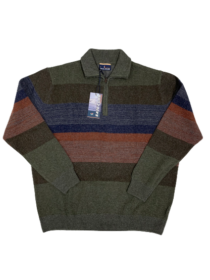Maglia 4506 Mezza Zip Sail Club by Vele dei Mari Taglie Forti - Blocco94