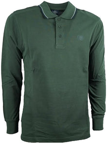 Polo Manica Lunga 9004Big Be Board Taglie Forti Colore Foresta - Blocco94
