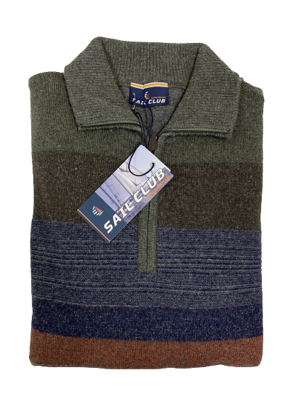 Maglia 4506 Mezza Zip Sail Club by Vele dei Mari Taglie Forti - Blocco94