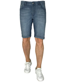 Bermuda in Jeans Ripuari Conf Sea Barrier Taglie Forti - Blocco94