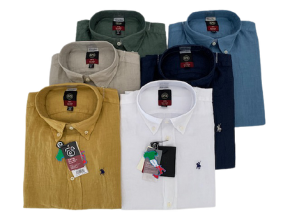 Camicia Puro Lino Manica Lunga Tipo's - Blocco94