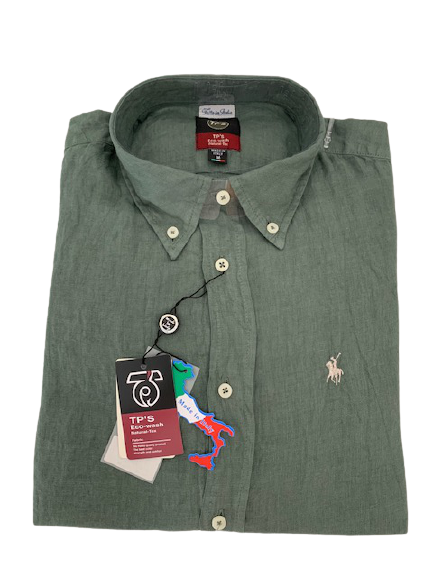 Camicia Puro Lino Manica Lunga Tipo's - Main Image