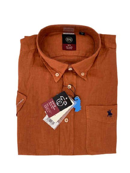 Camicia Puro Lino Mezza Manica Tipo's - Blocco94