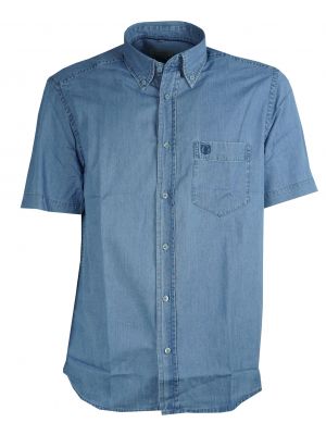 Camicia Jangol Mezza Manica Sea Barrier Denim Chiaro - Blocco94