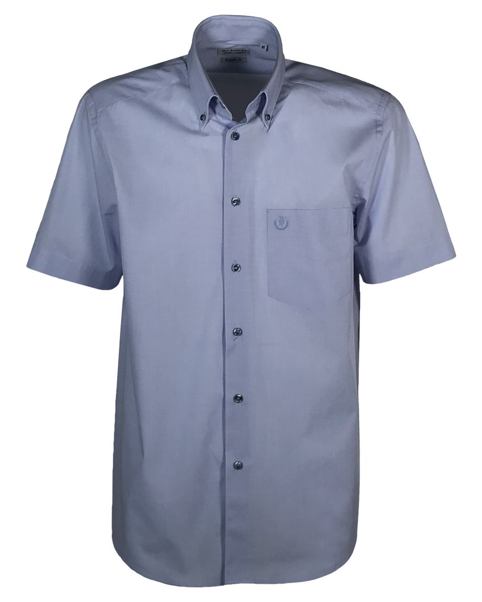 Camicia Valdes Mezza Manica Sea Barrier Azzurro - Blocco94